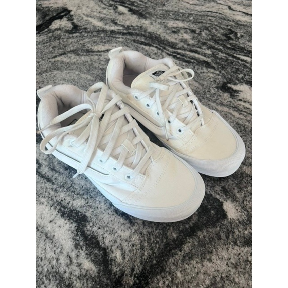 Vans Knu Skool Sneakers Mens 6 Off White Good Chunky Skate Shoes VN0009QCWW0